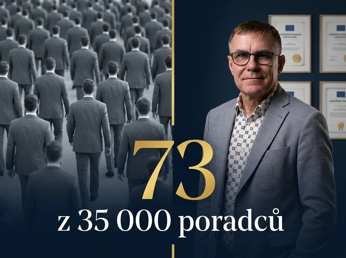 35 000+ poradců v ČR, jen 73 s prestižním titulem EFP