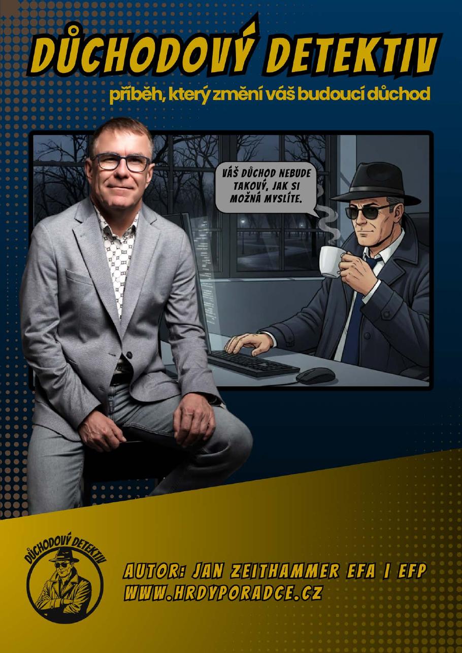 Obálka e-booku Důchodový detektiv od Jana Zeithammera