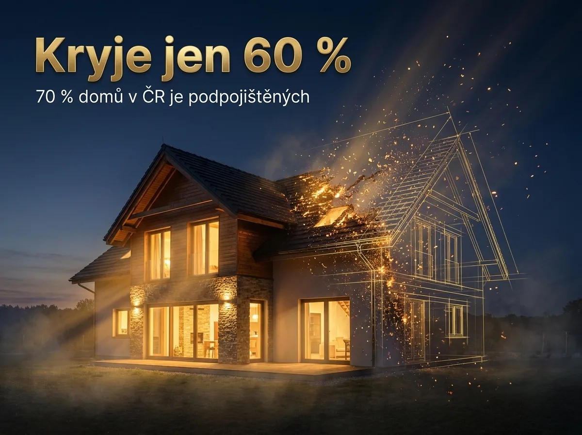 Pojistka, kterou jste pět let neotevřeli, dnes pokrývá jen 60 % škody
